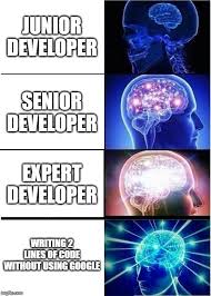 It's important to know how things in software development should be done. Expanding Brain Meme Imgflip