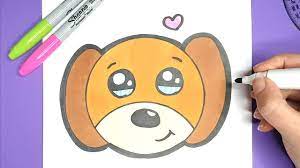 5 mal pro tag aufgerufen. Kawaii Baby Hund Selber Malen Einfach Und Suss Youtube