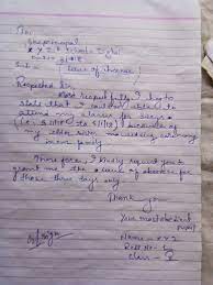 For most people, vacation leave goes under annual leave, there is no distinction between the two with rare exceptions, especially for high profile roles. Write A Letter To The Principle Of Your School Requesting Him Her To Grant You 3 Days Of Leave Of Brainly In