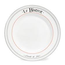 Assiette Plate Nestor Assiettes Plates Porcelaine Blanche Maison Du Monde