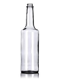 25 Oz Clear Glass Beverage Bottle With 28 400 Neck Finish Syrup Bottle Bottle Storing Essential Oils