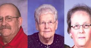 Obituaries in the Courier from the weekend