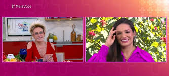 Ana maria braga é uma apresentadora de televisão e jornalista brasileira, mais conhecida pelo seu programa mais você. Sinto Como Se Minha Alma Fosse Lavada Diz Juliette A Ana Maria Braga