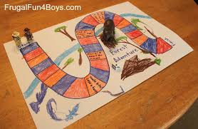 Create a basic board game to cover a wealth of math concepts. Learn Preschool Math With A Homemade Board Game Frugal Fun For Boys And Girls