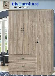 Almari pakaian baju murah diy yang murah. Almari Baju Kayu Warna Maple Diy Furniture Kuantan Facebook