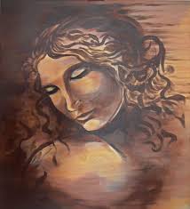On pense que cela aurait permis de dissoudre les particules sales du blanc et aurait laissé plus de cérusite dans la couleur. mais pourquoi passer sa peinture au vinaigre ? Portrait Femme Leonard De Vinci Natacha Joets Aout 2012 Jpg Peinture Par Natacha Joets Artmajeur