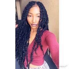 Www Thebohobabexo Com On Instagram Thicker Sized Passion Twists Want This Look I Have A New Vid Natural Hair Styles Curly Hair Styles Twist Hairstyles