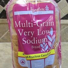 Please Don T Pass The Salt Safeway Multi Grain Very Low Sodium Bread Low Sodium Bread Low Salt Recipes Sodium Free Recipes