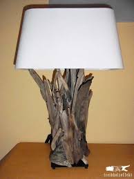 Diy Lampen Aus Treibholz Treibholzeffekt Treibholz Lampe Lampe Holz Selber Machen Diy Lampen