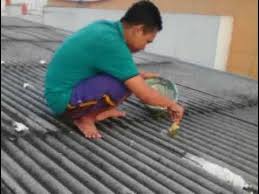 Untuk tutup atas dan bawah styrofoam i, potong dengan ukuran sebagai berikut; Cara Menambal Seng Dengan Mudah