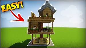 Check spelling or type a new query. Survival Minecraft Modern Wood House Novocom Top