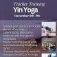 Yin Yoga Teacher Training event in Miami Beach, FL