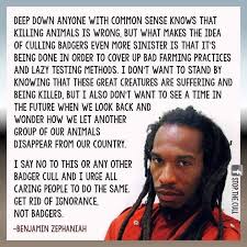 Benjamin Zephaniah Quote Benjamin Zephaniah Yulin Dog Festival Animal Activism