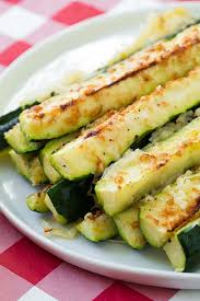 Ail Citron Et Parmesan Courgette Rotie Au Four Cuisson Chics Recettes De Cuisine Cuisine Et Boissons Cuisine