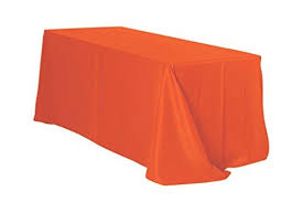 Your Chair Covers 90 X 156 Inch Rectangular Polyester Tablecloths Orange Rectangle Table Linens For 8 Ft Table Cloth Rectangle Table Wholesale Table Linens