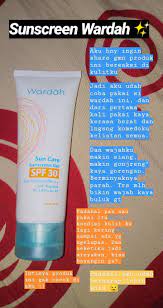 Sunscreen Wardah Perawatan Kulit Produk Perawatan Kulit Alami Produk Jerawat