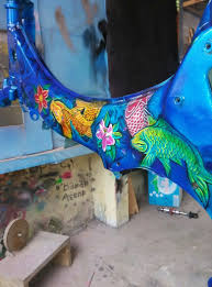 The handle includes a needle stop to assist with consistent paint release. Airbrush Fish Koi Yamaha Robot Gambar