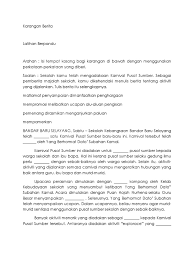 Karangan Berita Tahun 6 Pdf