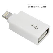 Hiotech Usb Otg Adapter 8 Pin Lightning Adapter To Usb 2 0 Female For Iphone Otg Usb Iphone