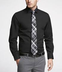Or At Least Some Better Fitting Shirts Black Dress Shirt Men Mens Outfits Black Shirt Dress