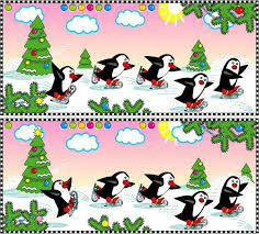 Auf dieser rätselseite erwarten dich spannende fehlersuchbilder. Pinguine An Weihnachten