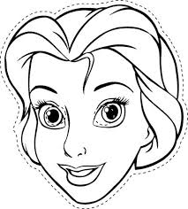 Maybe you would like to learn more about one of these? Princess Mask Coloring Pages Coloring Home