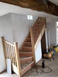 Image Result For How To Fix Steep Stairs Little Headroom Cottage Stairs Building Stairs Stair Remodel