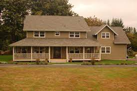 Check spelling or type a new query. Large Farm House With Wrap Around Porch Klassisch Hauser Seattle Von Williams Contracting Inc Houzz