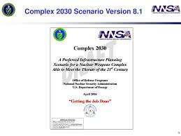 Complex 2030 A Preferred Infrastructure Planning Scenario