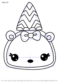 38+ cotton candy coloring pages for printing and coloring. Step By Step How To Draw Cotton Candy Polish It From Num Noms Drawingtutorials101 Com
