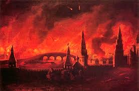 .склада пиротехники пострадали при пожаре в центре москвы. Moskovskij Pozhar 1812 Goda