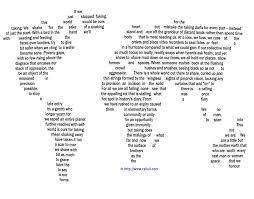 Rakuli Concrete Poem Shape Poems Poetry Text