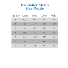 ted baker size chart best picture of chart anyimage org