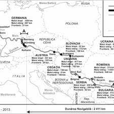 Axa NavigabilÄƒ TranseuropeanÄƒ DunÄƒre Main Rhin 1 CÄƒi Navigabile Download Scientific Diagram