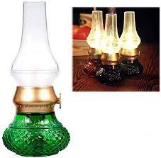 Amazon Com Flameless Led Light Decorative Rechargeable Flameless Candle Lantern Vintage Oil Table Lamp Wi Rechargeable Candles Candle Lanterns Kerosene Lamp