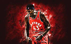 Hd wallpapers and background images. Download Wallpapers Pascal Siakam Nba Toronto Raptors Red Stone Background Cameroon Basketball Player Portrait Usa Basketball Toronto Raptors Players For Desktop Free Pictures For Desktop Free