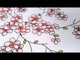 Cara mewarnai gambar bunga sakura berbagi cerita inspirasi. Menggambar Bunga Sakura Dengan Cara Sederhana Buat Pemula Youtube