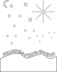 Bring on the holiday season by coloring this glorious set of coloring pages designed on the son of god, jesus christ. Follow The Star Printable Birth Of Jesus Coloring Page For Kids Free Christmas Coloring Pages Jesus Coloring Pages Star Coloring Pages
