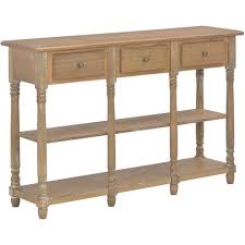 Hierfür eignen sich konsolentische perfekt. Konsolentisch 120x30x76cm Mdf Naturholzfarbe