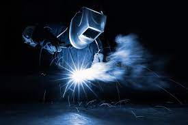 Welding Closeup Industrial Worker At The Factory Welding Ad Industrial Closeup Welding Welding Factor Welding Art Welding And Fabrication Welding