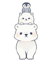Cute drawings pinterest www ceridianindex com. Animal Anime And White Bear Image Cute Cartoon Drawings Cute Bear Drawings Cute Kawaii Drawings