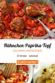 Hahnchen Paprika Topf Rezept In 2020 Joghurtsauce Gesundes Abendessen Leckeres Essen Kochen