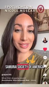 We’re proud to work with Nicole Muscari — and our students are lucky to  learn from her!, Follow Nicole @grapechic for travels, wine gems, updates 