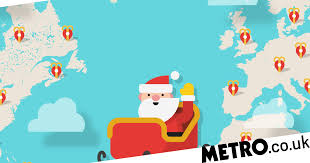 See you next christmas for santa tracker 2020! Where Is Santa Google S Santa Tracker Is Following Father Christmas Metro News