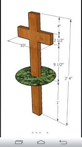 Temporary Grave Marker For Mom Wood Crosses Diy Wooden Crosses Diy Wood Crosses