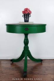 Vintage Round Drum Table Duncan Phyfe Bedside Or Accent Etsy Drum Table Vintage Side Table Accent Table