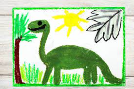 photo de dessin colore dinosaure souriant grand diplodocus vert banque d images et photos libres droits image 89206505 iron man coloriages pour adultes