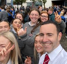 Portlaoise College start the year with visit from Transmitter