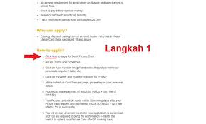 Tutorial bergambar yang mudah sehingga anda berjaya mempunyai akaun tips: Ini Cara Paling Mudah Untuk Anda Design Kad Maybank Sendiri