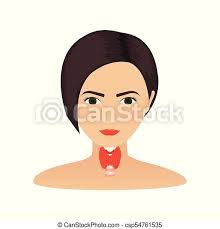 An organ is a collection of tissues that have a specific role to play in the human body. Thyroid Gland Of A Woman Thyroid Gland And Trachea Shown On A Silhouette Of A Woman Body Anatomy Sign Human Endocrine Canstock